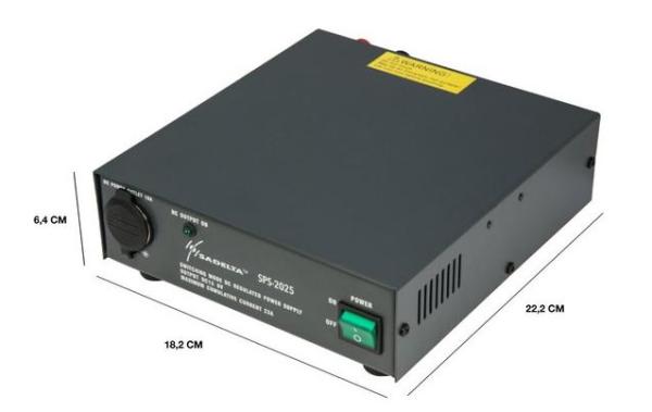 Sadelta SPS-2025 23-25A Netzgerät 13_8 Volt